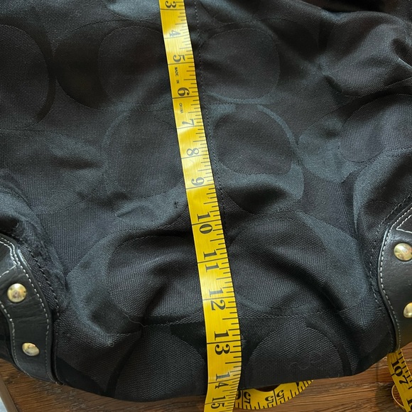 Black Coach Purse & Wallet with Dustbag ❤️ - Picture 7 of 16